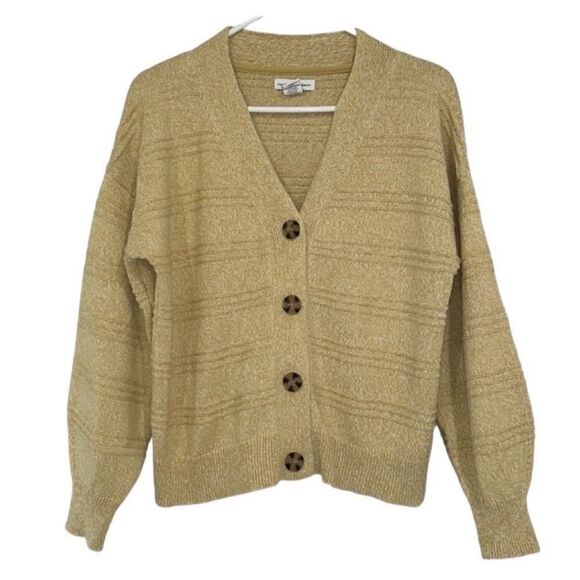 Cupcakes & Cashmere Tan Button Down
Cardigan(Size Large) - Picture 3 of 9